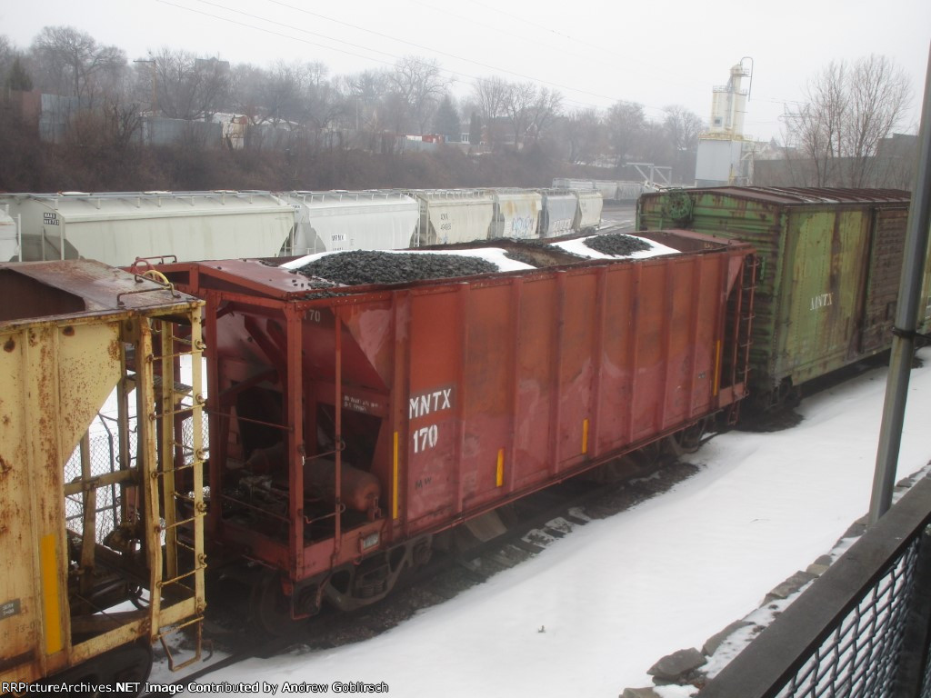 DM&E 170, BN 189706 in Snow